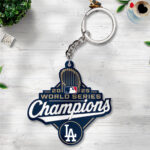 Los Angeles Dodgers World Series 2025 Custom Shape 2-sided Keychain - TANTN18056