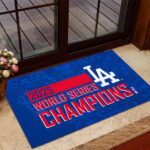 Los Angeles Dodgers World Series 2025 Doormat - TANTN18059