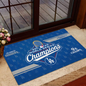 Los Angeles Dodgers World Series 2025 Doormat - TANTN18241