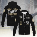 Los Angeles Dodgers World Series 2025 Hooded Baseball Jacket - TANTN18228