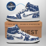 Los Angeles Dodgers World Series 2025 AJ1 Sneaker - TANTN18449