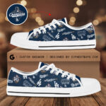 Los Angeles Dodgers World Series 2025 Low Top Canvas Shoes - TANTN18792