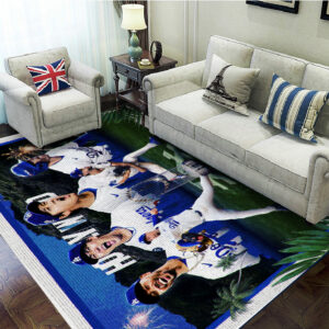 Los Angeles Dodgers World Series 2025 Rectangular Rug - TANTN18122
