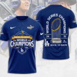 Los Angeles Dodgers World Series 2025 3D Apparel - TANTN18169