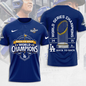 Los Angeles Dodgers World Series 2025 3D Apparel - TANTN18169