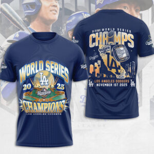 Los Angeles Dodgers World Series 2025 3D Apparel – TANTN18247