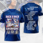 Los Angeles Dodgers World Series 2025 3D Apparel – TANTN18344