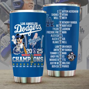 Los Angeles Dodgers World Series 2025 Tumbler Cup - TANTN18348