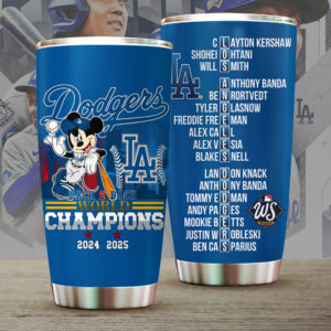 Los Angeles Dodgers World Series 2025 Tumbler Cup - TANTN18349