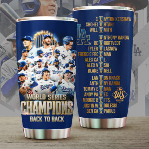 Los Angeles Dodgers World Series 2025 Tumbler Cup - TANTN18947