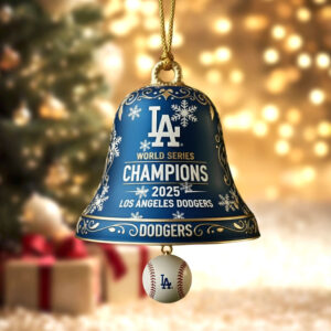 Los Angeles Dodgers Custom Shape 2-sided Acrylic Ornament – TMTHU1934