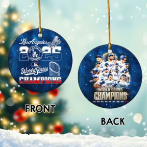 Los Angeles Dodgers Custom Shape 2-sided Acrylic Ornament – TMTHU1906