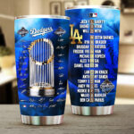 Los Angeles Dodgers Tumbler Cup - TMTHU2124