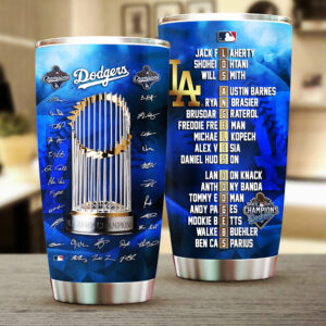 Los Angeles Dodgers Tumbler Cup - TMTHU2124
