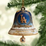 Los Angeles Dodgers 2025 World Series Champions Custom Shape 2-sided Acrylic Ornament – HOATT14250