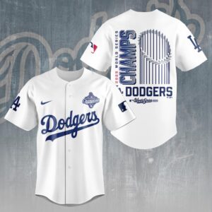 Los Angeles Dodgers 2025 World Series Champions Baseball Jersey - HOATT14286