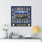 Los Angeles Dodgers 2025 World Series Champions Square Canvas With Inner Frame – HOATT14299