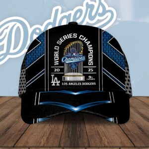Los Angeles Dodgers 2025 World Series Champions Classic Cap - HOATT14267