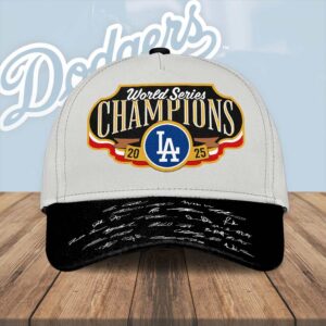 Los Angeles Dodgers 2025 World Series Champions Classic Cap - HOATT14305