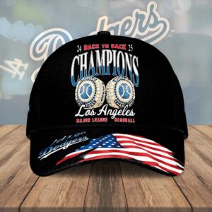 Los Angeles Dodgers 2025 World Series Champions Classic Cap - HOATT14344