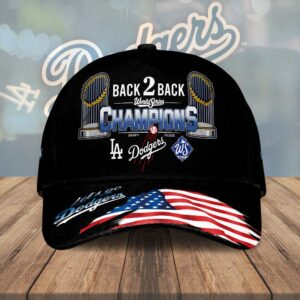 Los Angeles Dodgers 2025 World Series Champions Classic Cap - HOATT14351