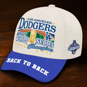 Los Angeles Dodgers 2025 World Series Champions Classic Cap - HOATT14378