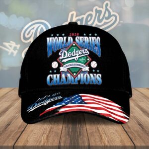 Los Angeles Dodgers 2025 World Series Champions Classic Cap - HOATT14381