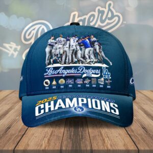 Los Angeles Dodgers 2025 World Series Champions Classic Cap - HOATT14397