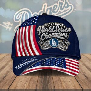 Los Angeles Dodgers 2025 World Series Champions Classic Cap - HOATT14777