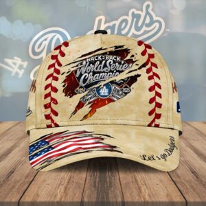 Los Angeles Dodgers 2025 World Series Champions Classic Cap - HOATT14779