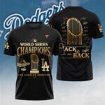 Los Angeles Dodgers 2025 World Series Champions 3D Apparel - HOATT14296