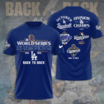 Los Angeles Dodgers World Series 2025 3D Apparel - TANTN18167