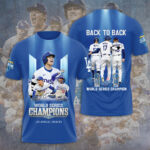 Los Angeles Dodgers World Series 2025 3D Apparel - TANTN18414