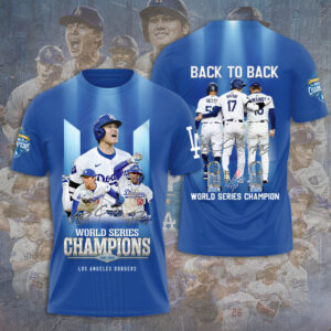 Los Angeles Dodgers World Series 2025 3D Apparel - TANTN18414