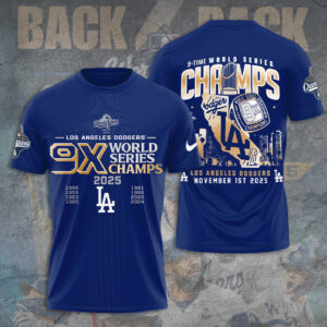 Los Angeles Dodgers World Series 2025 3D Apparel – TANTN18214