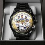 Los Angeles Dodgers World Series 2025 Black Stainless Steel Watch - TANTN18368