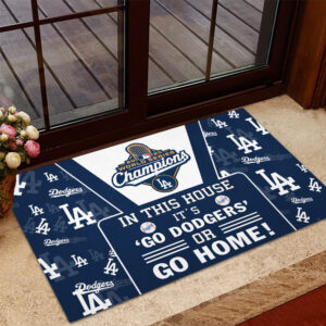 Los Angeles Dodgers World Series 2025 Doormat - TANTN18295