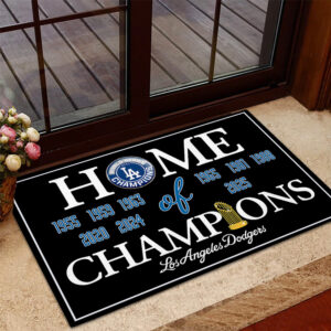 Los Angeles Dodgers World Series 2025 Doormat - TANTN18371