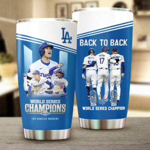 Los Angeles Dodgers World Series 2025 Tumbler Cup - TANTN18233