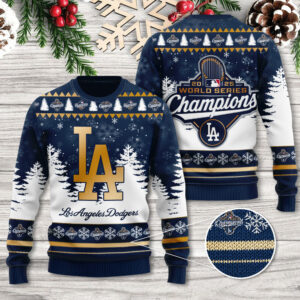 Los Angeles Dodgers World Series 2025 Ugly Sweater - TANTN18912