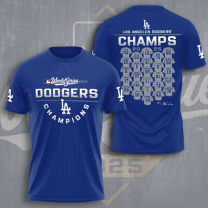 Los Angeles Dodgers 3D Apparel - TMTHU1850