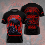 Metallica 3D Apparel - TMTHU2188
