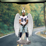 Marshawn Kneeland x Dallas Cowboys Custom shape 2-sided Acrylic Car Ornament - TMTHU1959
