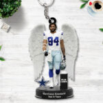 Marshawn Kneeland x Dallas Cowboys Custom Shape 2-sided Keychain - TMTHU2003