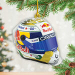Max Verstappen Brazil 2025 Custom Shape 2-sided Acrylic Ornament – TANTN18722