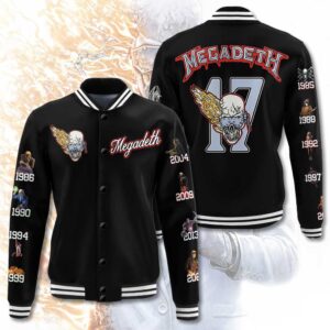 Megadeth 3D Varsity Jacket - TMTHU2020