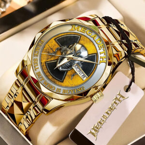 Megadeth Alloy Luxury Quartz Watch - TMTHU2023