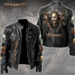 Megadeth Motorcycle Leather Jacket – TMTHU2100