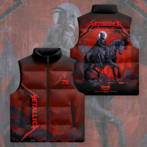 Metallica 3D Sleeveless Down Jacket - TMTHU1964