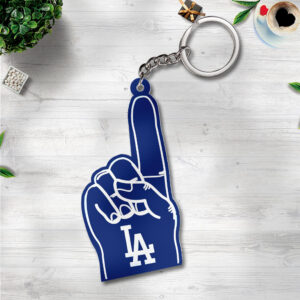 Los Angeles Dodgers Custom Shape 2-sided Keychain -  NGHIAVT5460